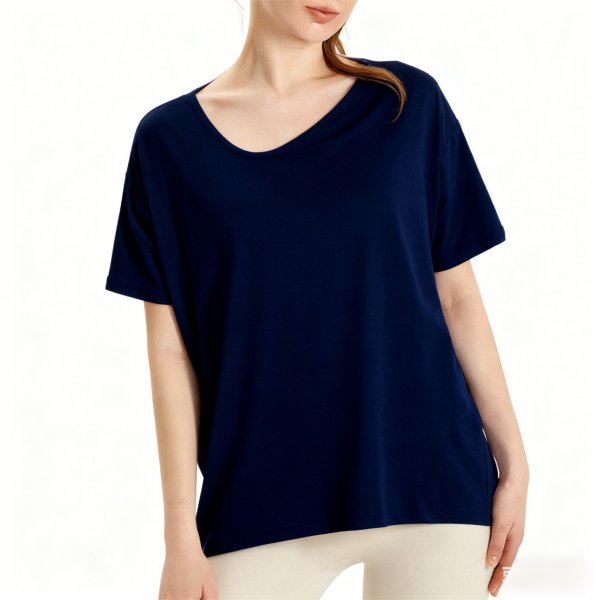 Black Oversized Crew Neck T-Shirt